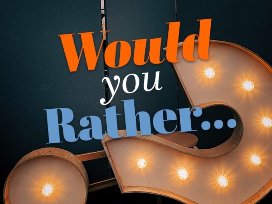Weir Senior Citizens Podcast Episode 1: Would You Rather?
