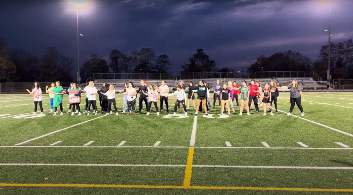 Weir Dance Class Performs Thriller