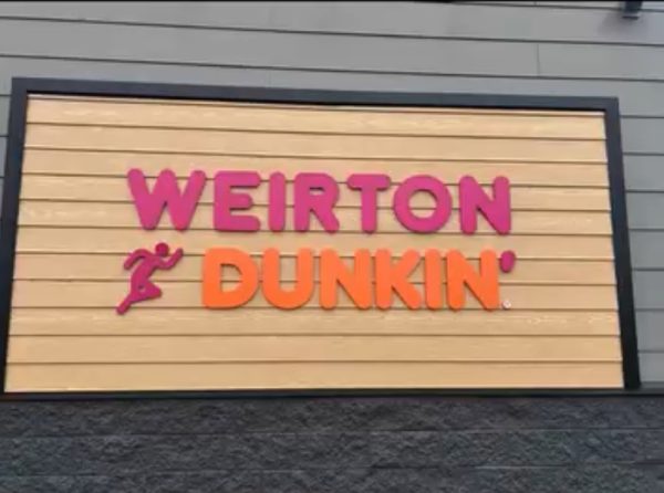 Dunkin's new sign