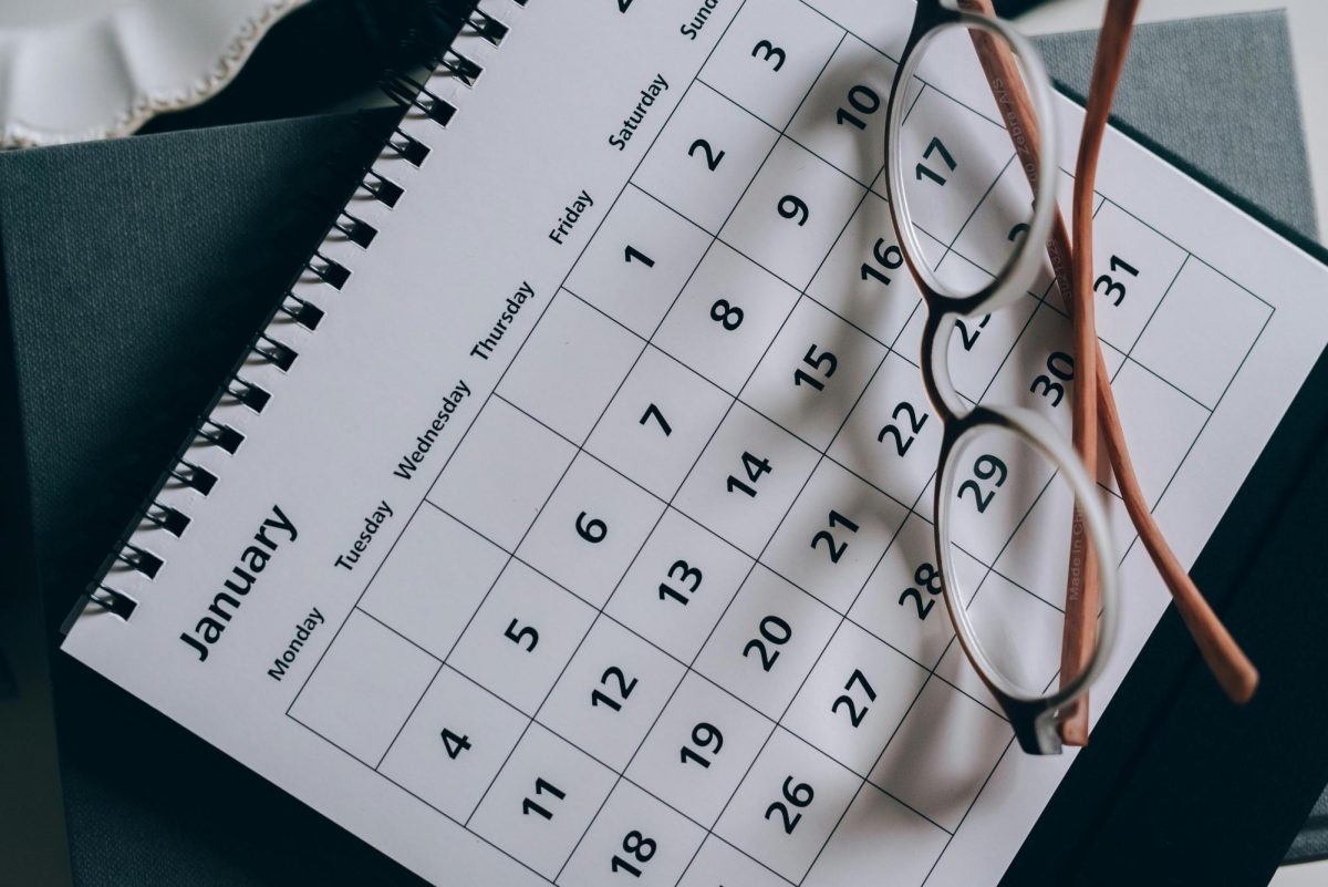 Brown-Framed Eyeglasses on a Calendar Photo taken by Leeloo The First on Pexels.com